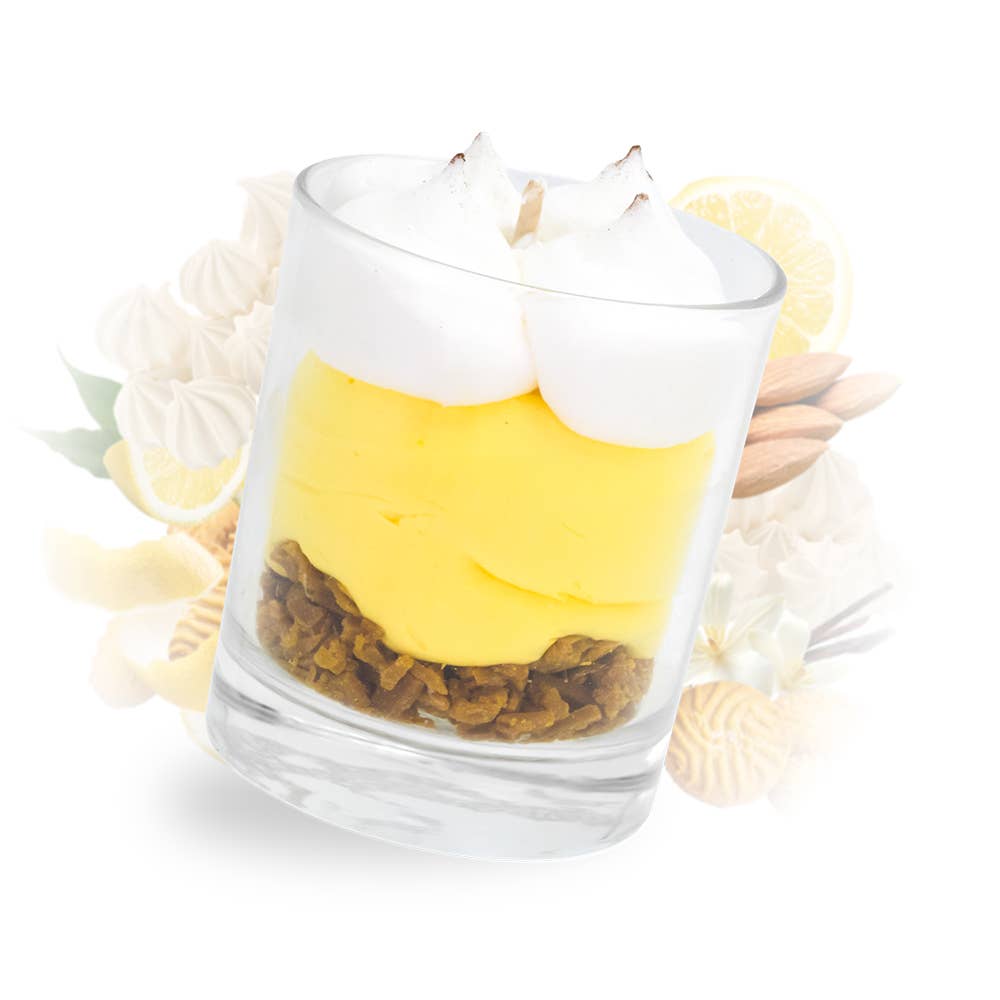 🕯️ Vela de Merengue de Limão grande