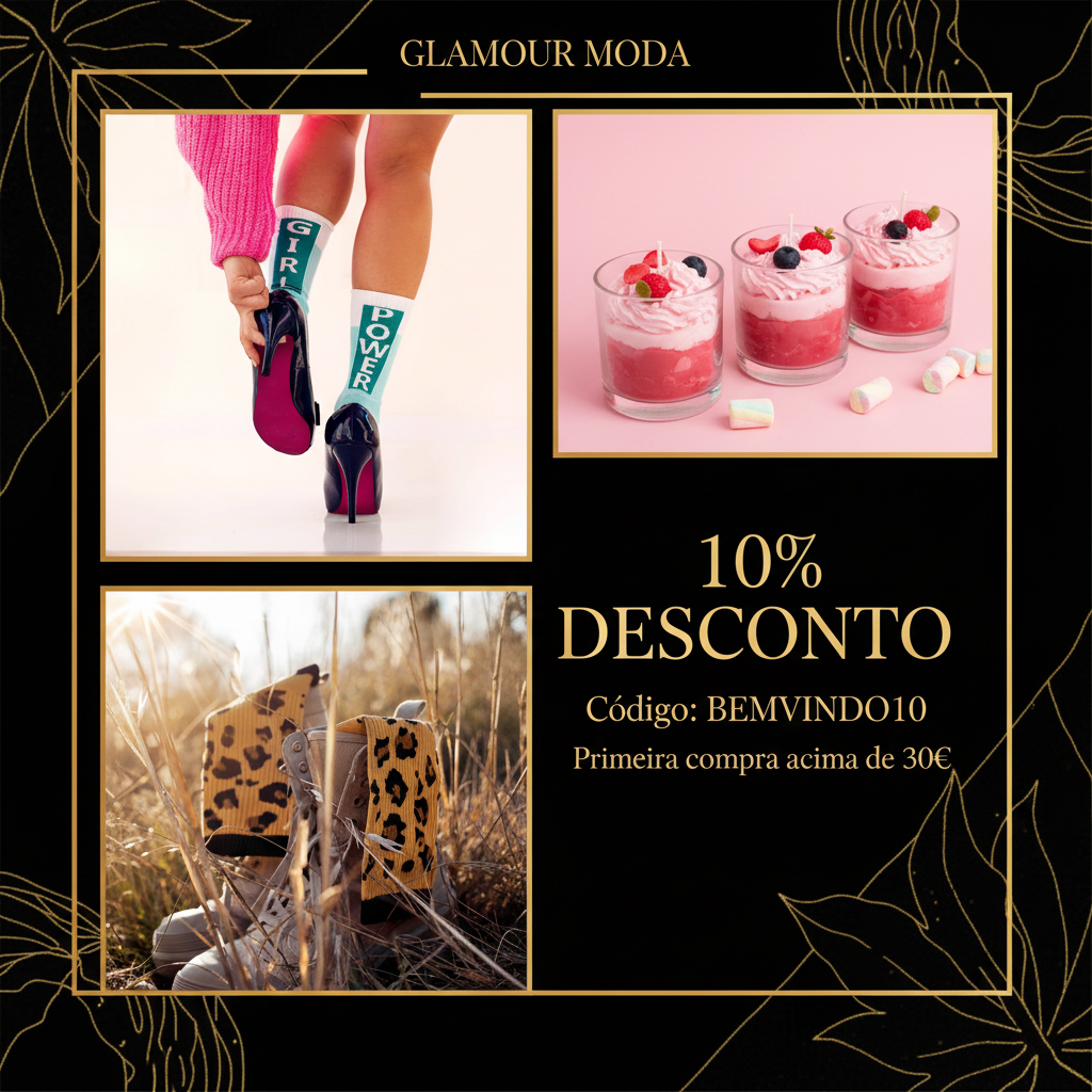 Post Glamour Moda - BEMVINDO10